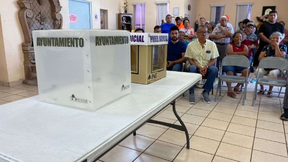 Votaciones en Nuevo Laredo.