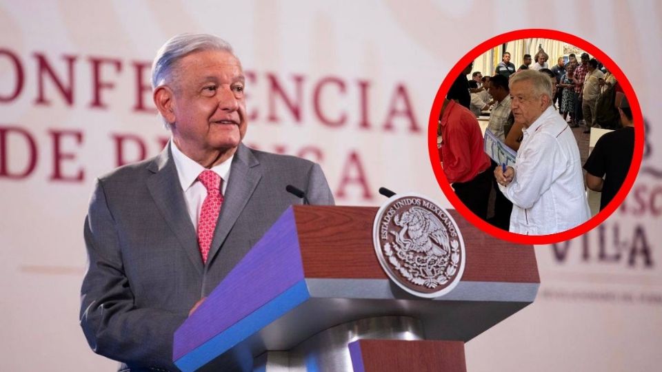 AMLO emitió su voto en Chiapas.