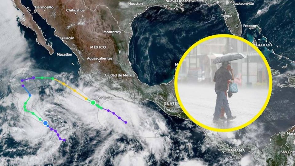 Trayectoria de tormenta tropical