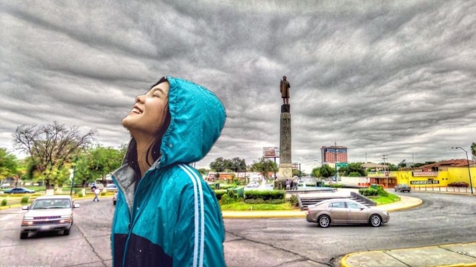 Este es el clima en la ciudad fronteriza.