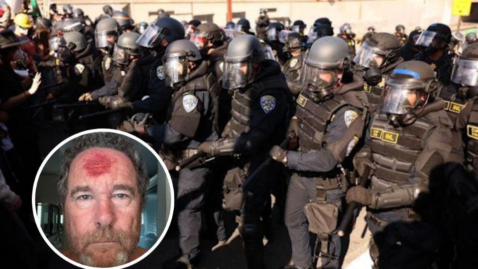 Cubría las manifestaciones de migrantes en Los Ángeles