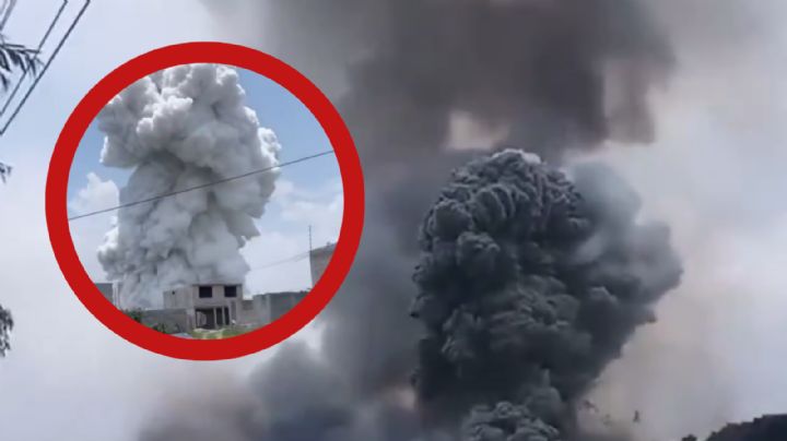 Explosión en Tultepec deja muertos y heridos: así fue el 'horrible' accidente | VIDEO