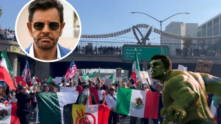 'Hulk', Eugenio Derbez, Kim Kardashian y otros famosos alzan la voz contra redadas de migrantes en EU