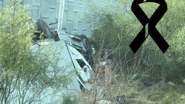 Trailero pierde la vida trágicamente en la autopista Monterrey- Nuevo Laredo; así fue el accidente