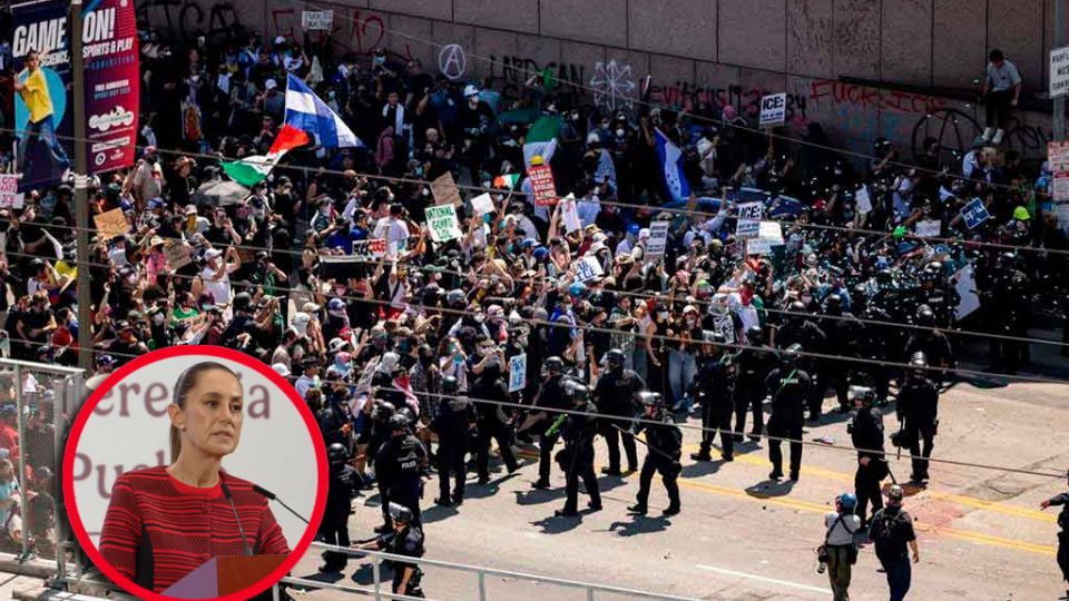 México siempre apoyará las movilizaciones pacíficas y organizadas, nunca los disturbios