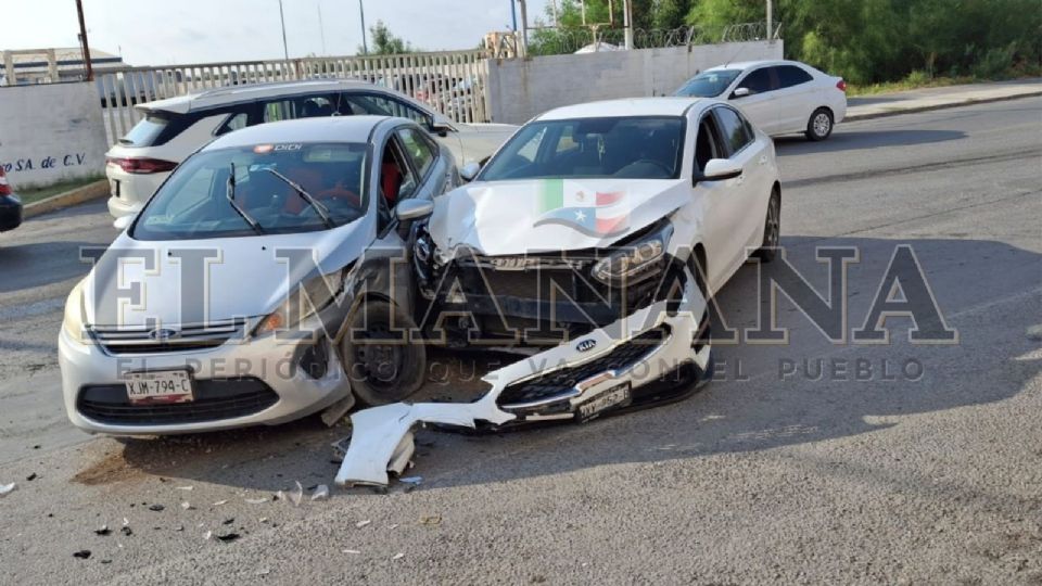 Accidente en Nuevo Laredo.