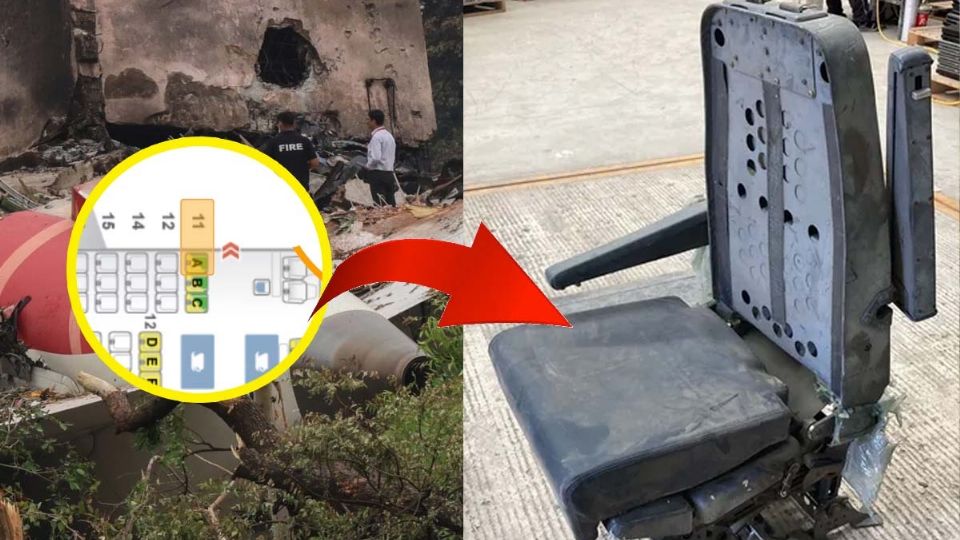 ¿Asiento 11A es el más seguro?