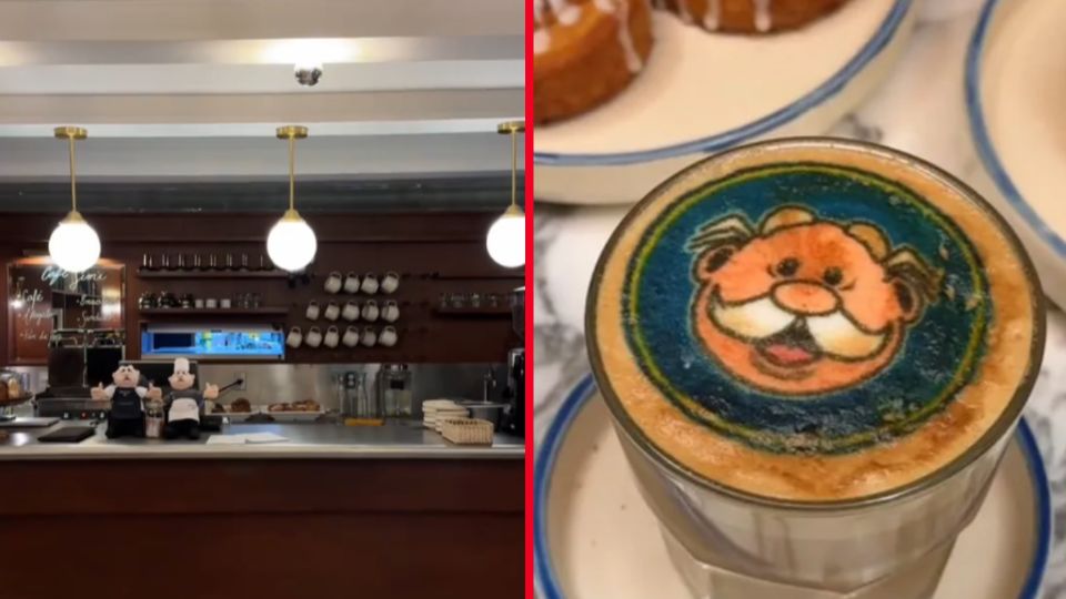 El lugar, dentro del museo de Víctor González Torres, tiene un diseño aesthetic, ideal para tomarte fotos para redes sociales