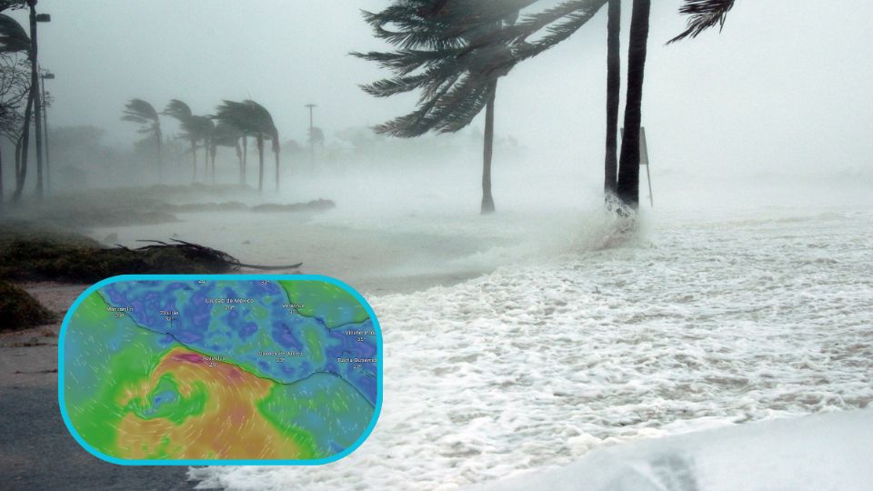 La tormenta tropical 'Dalila' se encuentra en el Pacífico