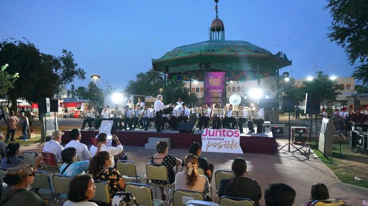 Encienden concierto y danzón los festejos por el 177 Aniversario de Nuevo Laredo