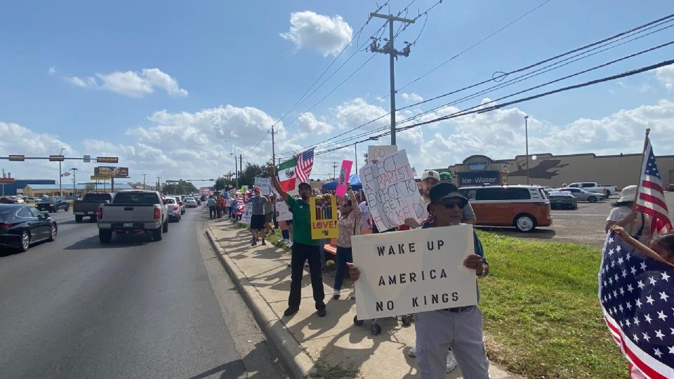 Protestas en Laredo.