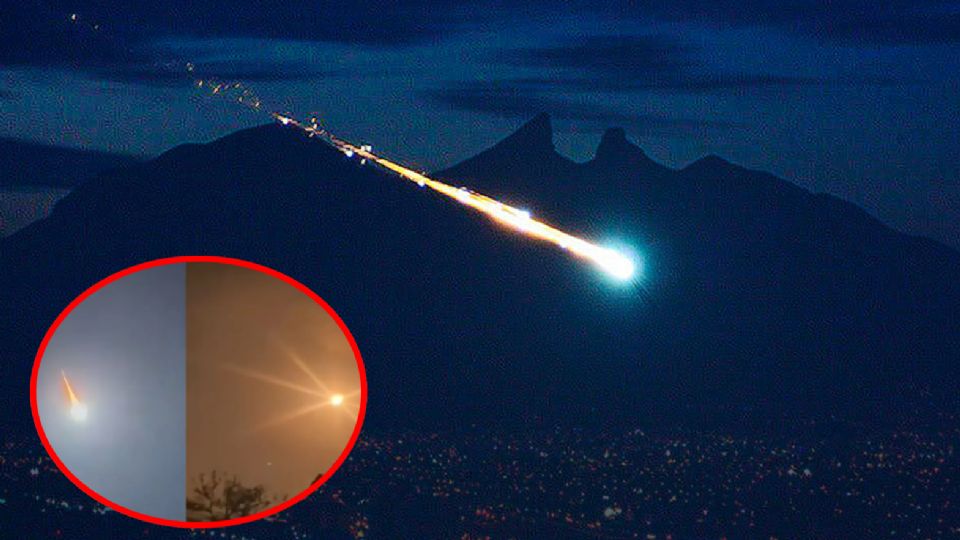 Protección Civil de Nuevo León confirmó que el objeto proviene del espacio y que podría tratarse de un meteoro o basura espacial