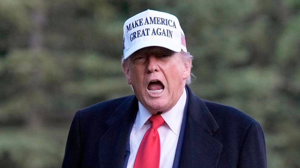 Trump se regresa a Washington esta misma noche.