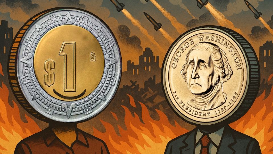 El peso se mantiene estable frente al dólar.