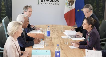 Claudia Sheinbaum mantiene reuniones clave con líderes mundiales en la Cumbre G7