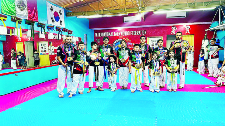 Conquista academia Guerreros Martial Arts 39 medallas en Nacional