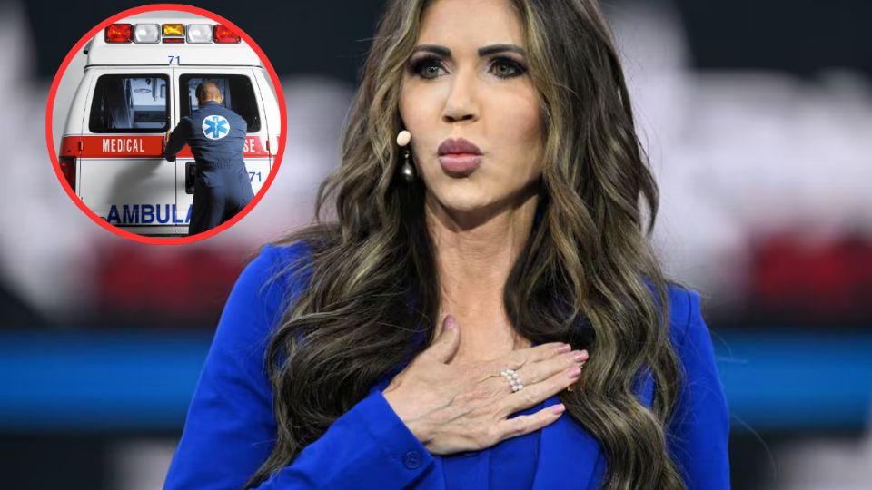 La secretaria de Seguridad Nacional fue ingresada a un hospital de emergencia