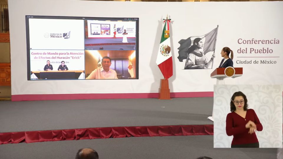 En los estados afectados por el fenómeno meteorológico, están desplegados casi mil elementos de las Fuerzas Armadas y servidores públicos federales