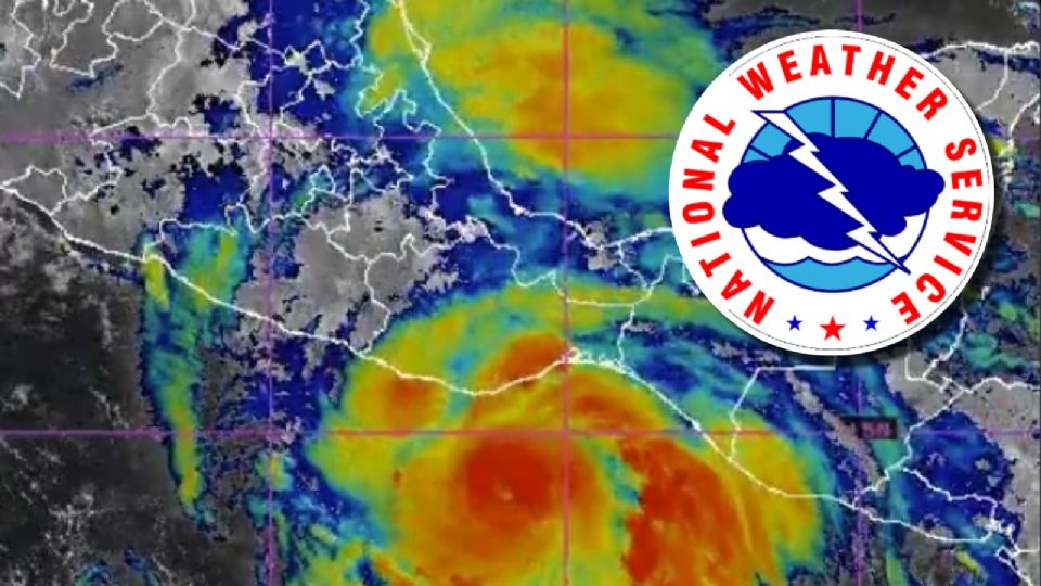 NHC: huracán 'Erick' sube a categoría 2 en la costa mexicana