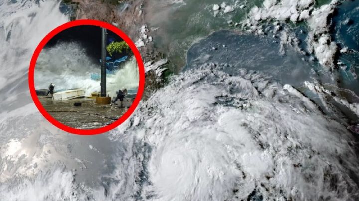 Huracán Erick: así derrumbó un famoso monumento al tocar tierra en Oaxaca