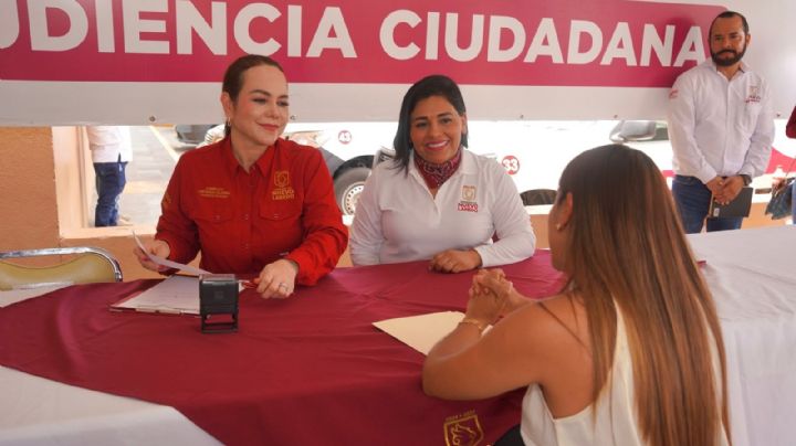 Presidencia 'Cerquita de Ti' llega a la colonia Benito Juárez; alcaldesa atiende a vecinos