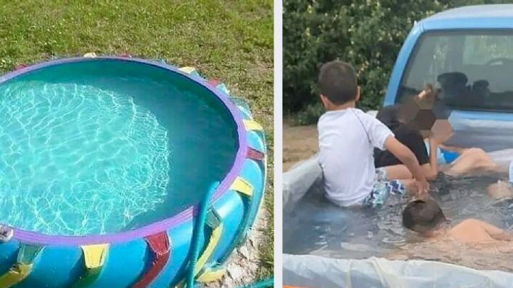 Así puedes crear albercas caseras para niños; ingeniosas y casi gratis | VIDEOS