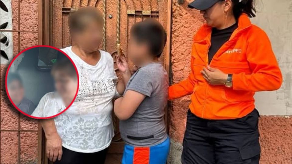 Su abuela de 59 años de edad, quien se identificó como Francisca, acudió al sitio tras ver las publicaciones en las redes sociales de la zona