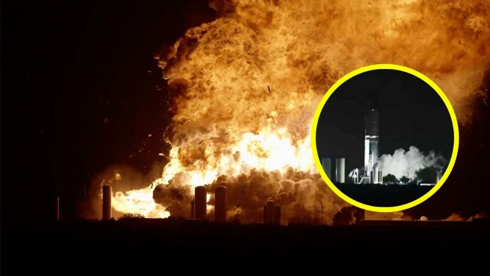 La explosión del cohete fue vista desde el otro lado de la frontera