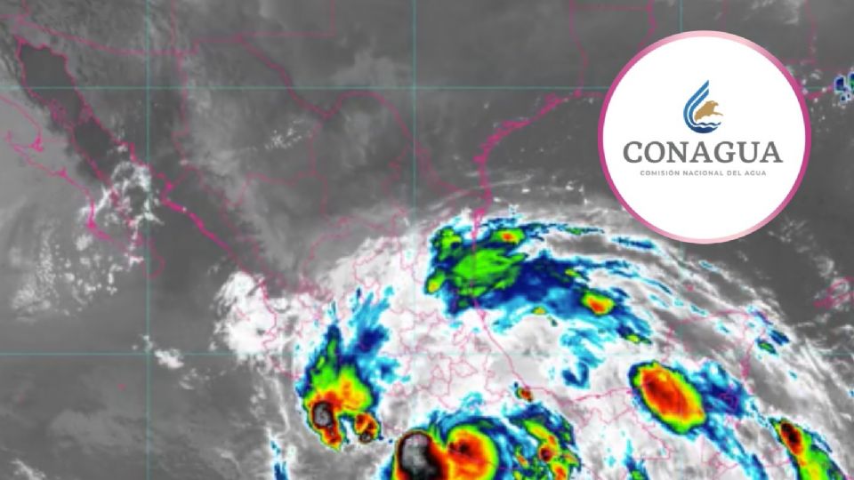 Erick pierde fuerza y ahora es huracán categoría 1, informa Conagua