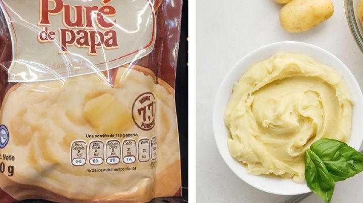 ¿Por qué el puré de papa instantáneo de paquete puede afectar tu salud?