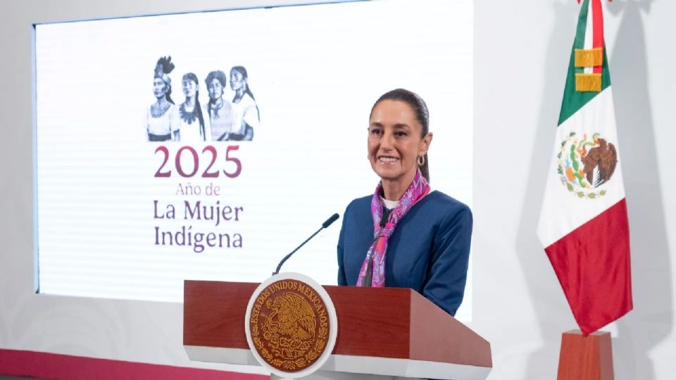 Claudia Sheinbaum, presidenta de México.