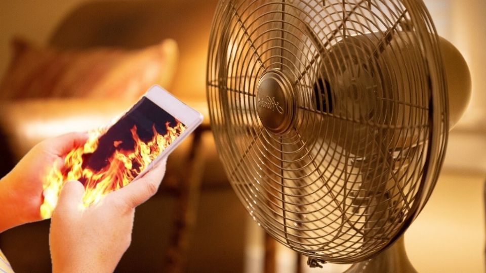 Cuidado con los celulares en las temporadas de calor.