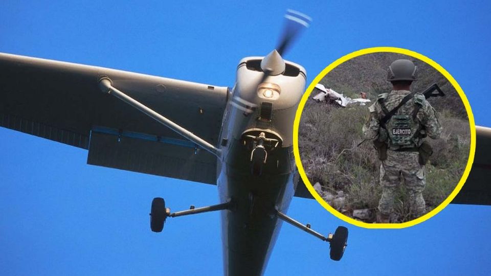 Cae avioneta en la sierra de Sinaloa y Durango