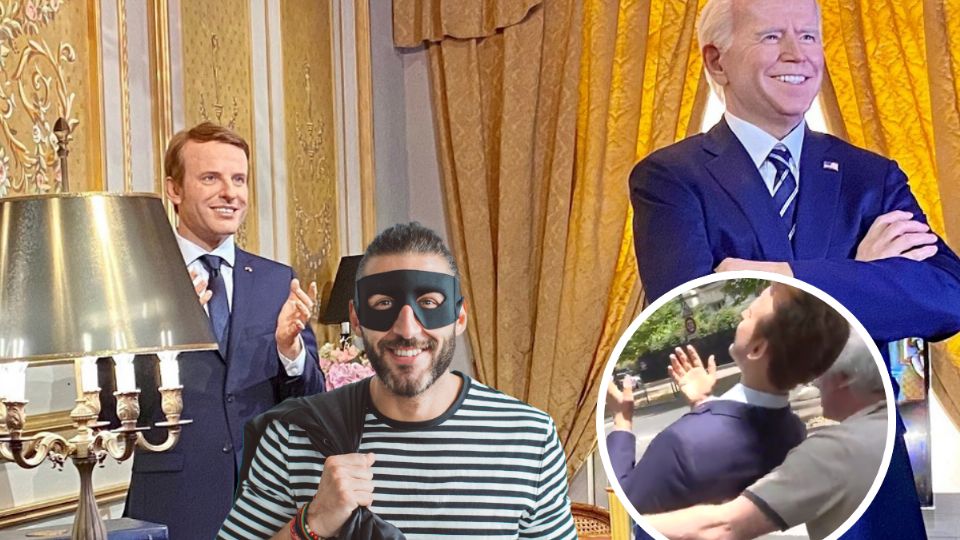 Esta figura de cera fue sustraída mediante un robo de película