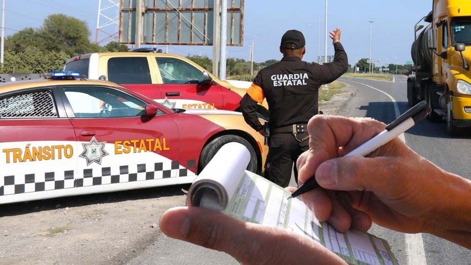 Los agentes de tránsito estatal cuidarán los caminos de Tamaulipas
