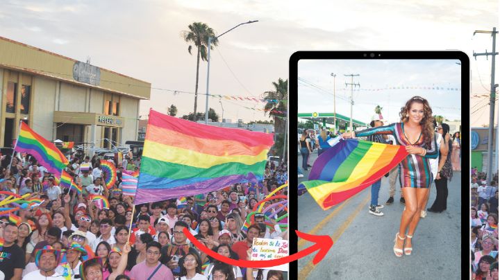 Fiesta multicolor: así se vivió la Marcha por el Orgullo LGBTQ en Nuevo Laredo | FOTOS