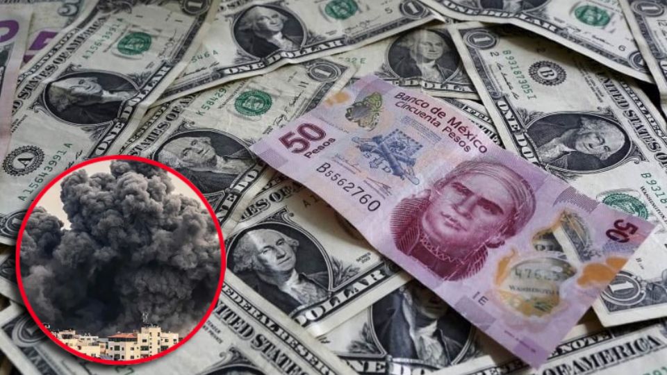 La moneda mexicana, como las demás a nivel internacional, sufre las tensiones entre Israel e Irán, comportándose erráticamente en el mercado cambiario