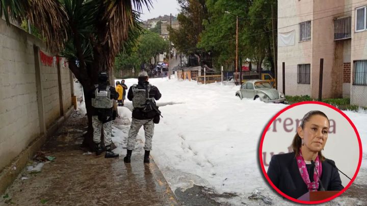 Sheinbaum ofrece apoyo federal tras inundaciones en Naucalpan por desbordamiento de presa Los Cuartos