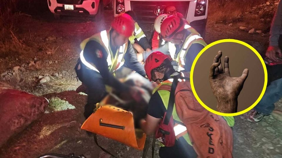 La mujer y su hijo no soportaron el peso de las rocas que les cayeron encima