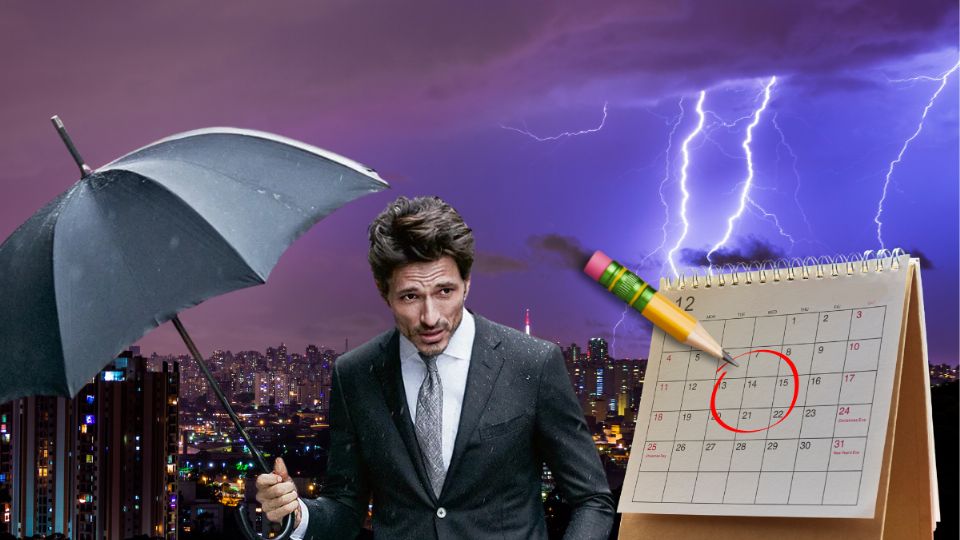 ¿En qué fecha dejará de llover?