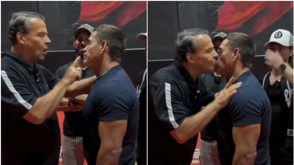 Alfredo Adame besa a Konan Big; el momento se hace viral