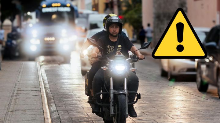 Multarán a motociclistas que no porten un código visible en el casco, ¿en dónde aplica?