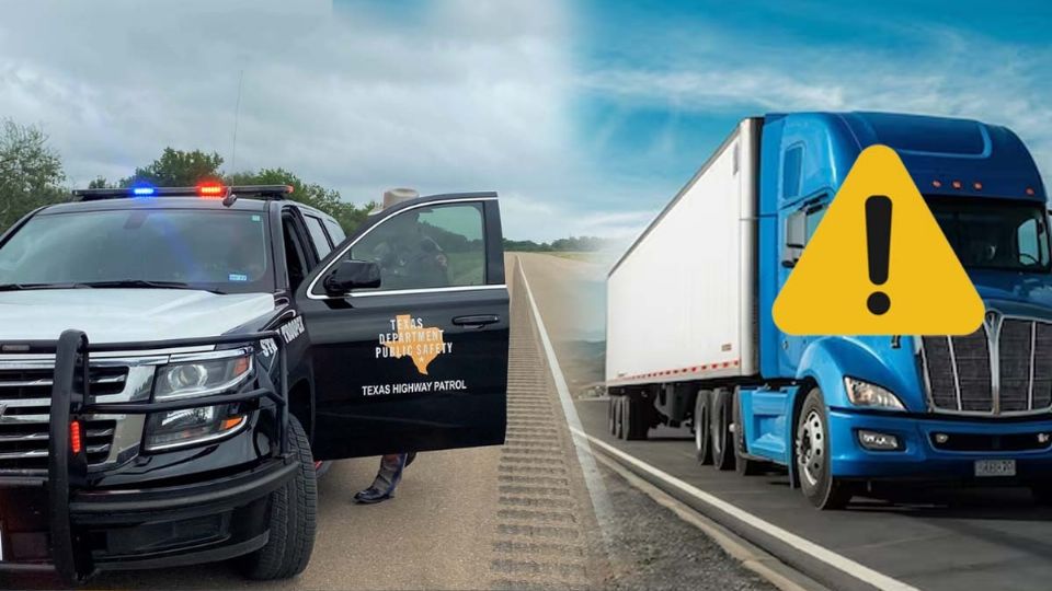 El trailero fue bajado de su camión en la ciudad de Laredo, Texas