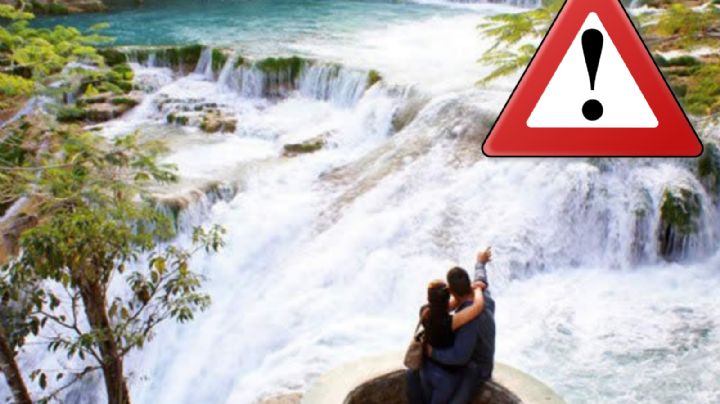 ‘El Meco’, así luce una de las cascadas más impactantes de México tras fuertes lluvias en Tamaulipas