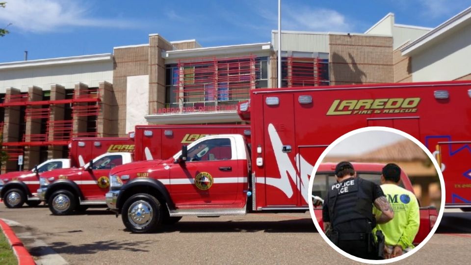 ¿Los bomberos de Laredo participan en las redadas?