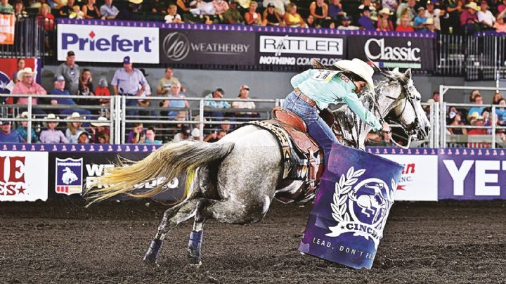 'Vicky' es histórica; es la primera mexicana entre los mejores lugares del Mundial de Rodeo Junior