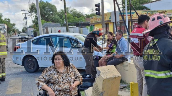 Familia de Piedras Negras se accidenta en Nuevo Laredo y no llega a misa