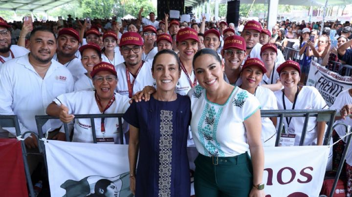 Sheinbaum anuncia inversión histórica de 12 mil MDP en Colima: 'todos merecen un presupuesto digno'