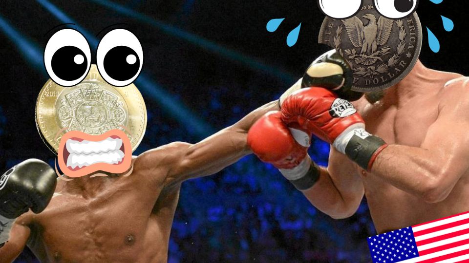 El peso mexicano continúa golpeando con fuerza a la moneda americana