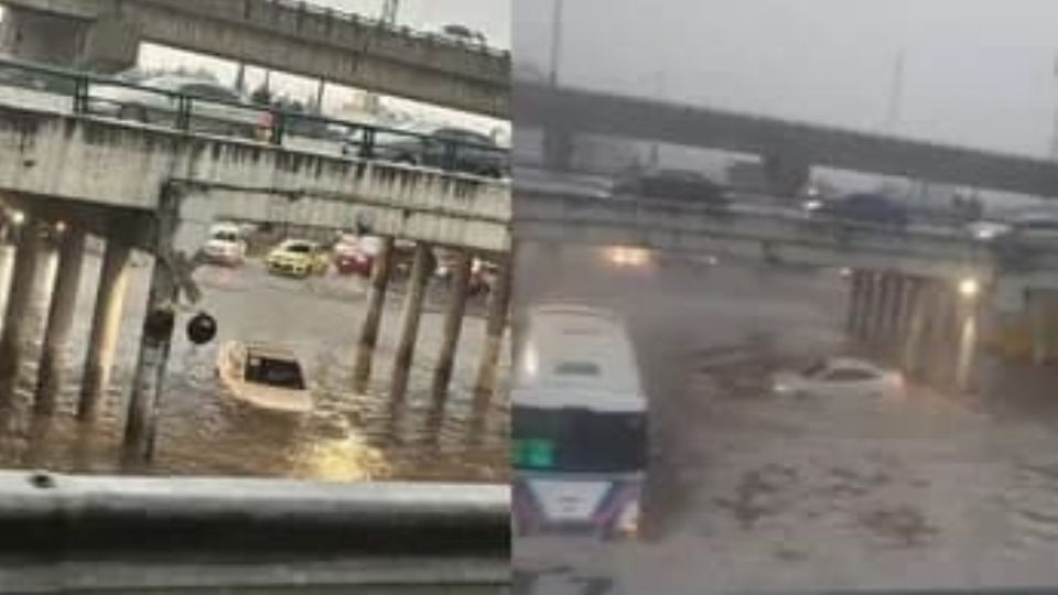 Las severas lluvias colapsaron todo el valle de México, activándose protocolos para este tipo de situación extraordinaria